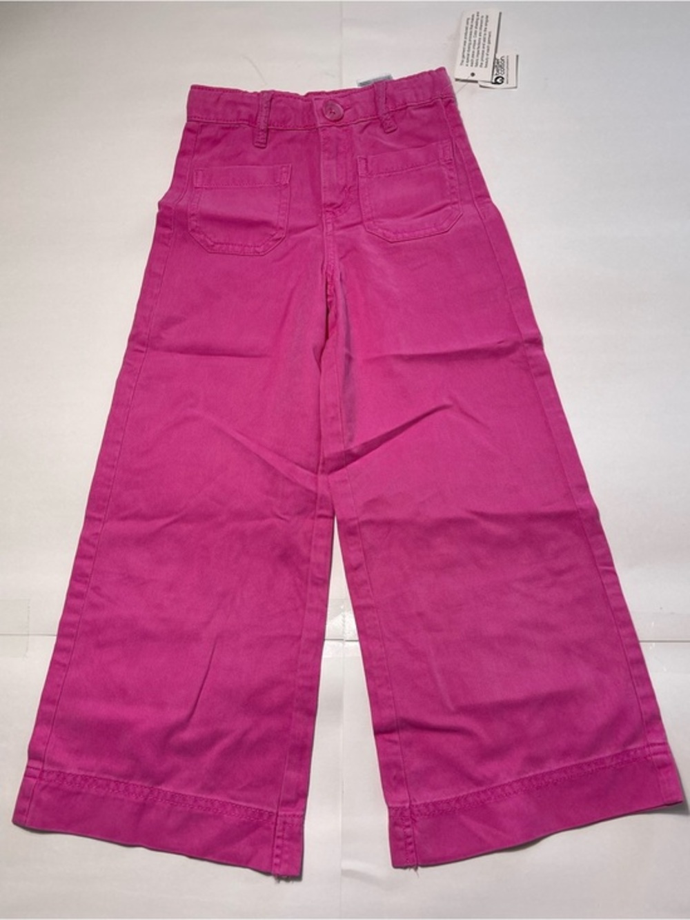 Epic Threads Girls Hot Pink Wide Leg Pants Adjustable Waist Size 5  NWT